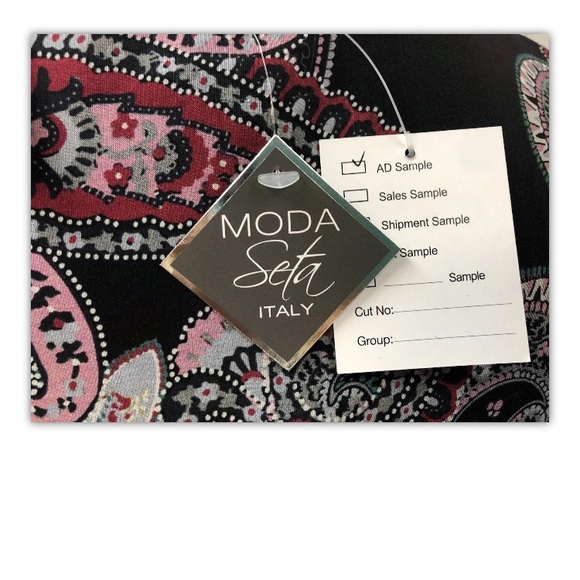 Moda Seta, Blouse, multicolor, long, new, SizeM.: - Picture 10 of 12